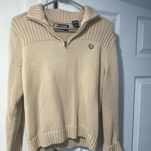 Chaps Beige Knit Sweater